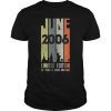 June 2006 Tee Shirt 13 Year Old Shirt 2006 Birthday Gift T-Shirt