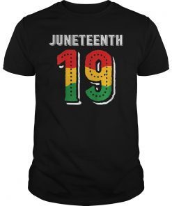 Juneteenth 19 African American Black History Gift T-Shirt