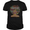 Juneteenth Natural Hair Afro Word Art T-Shirt for Women