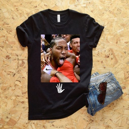 Kawhi Leonard Celebration T-Shirt - Toronto Raptors Shirt