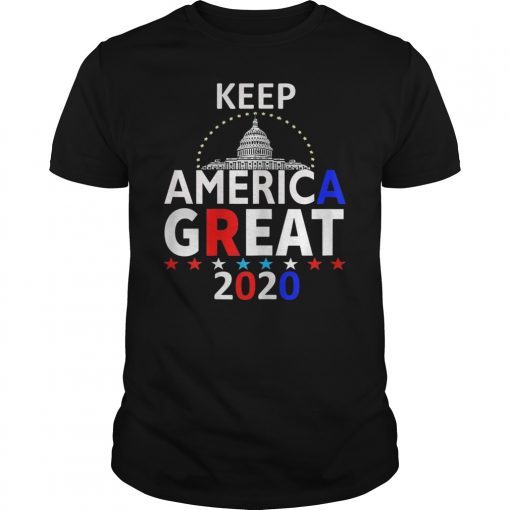 Keep America Great Re-elect Trump MEGA 2020 Republican Gift Shirt
