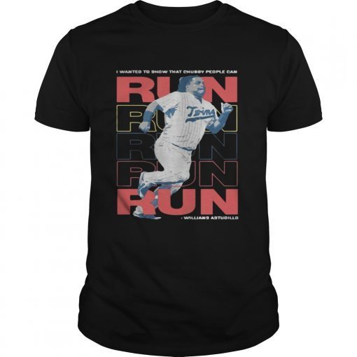 La tortuga willians astudillo chubby people can run shirt