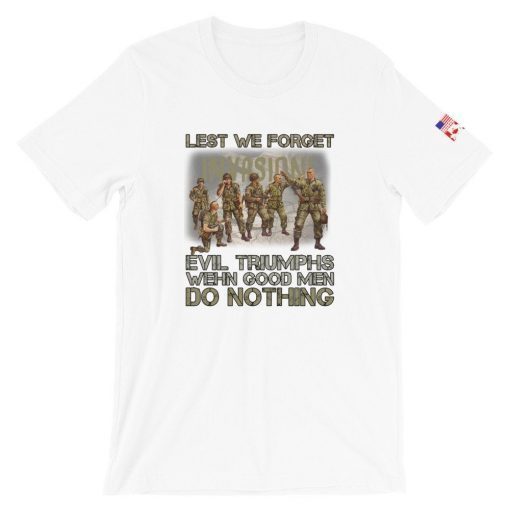 Least we forget D Day anniversary t Shirt