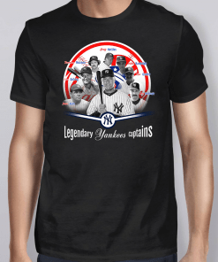 Legendary Yankees Captains Team T-Shirt