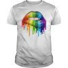 Lgbt Gay Homosexual Lesbian Rainbow Lips Pride Shirt