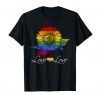 Love is Love T-Shirt Love Sunflower LGBT Rainbow Gay Shirt T-Shirt