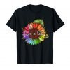 Love is love Sunflower LGBT Pride T-Shirt