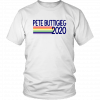 MAYOR PETE BUTTIGIEG 2020 RETRO PRIDE RAINBOW DESIGN T-SHIRT