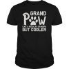 Men Grand Paw Regular Grandpa Dog funny T-shirt