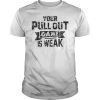 Mens Dad Shirts My Pull Out Game Is Weak AF Father's Day