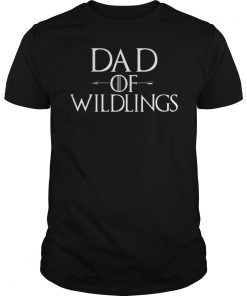 Mens Dad of Wildlings T-Shirt