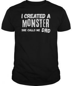 Mens Funny Gift for Dad from Daughter First Father's Day Saying T-Shirt