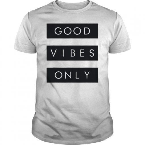 Mens Good Vibes Only Wht T-Shirt Sneaker Heads Basketball Shoes