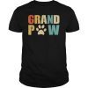 Men's Grand Paw Dog Lover Father's Day Gift Shirt T-Shirt