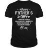 Mens Happy Father's Day From The Kid You Inadvertently Inherited Unisex T-Shirt