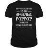 Mens Happy Father's Day To My Amazing Poppop Step-Dad Thanks For Tee Shirt
