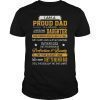 Mens I Am A Proud Dad Of A Freaking Awesome Daughter T-Shirt