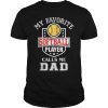Mens Softball Dad Shirt Fathers Day Gift T-Shirts