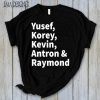 Mens When They See Us Shirt, Yusef Raymond Korey Antron & Kevin T-Shirt