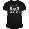 Mens World's Best Dog Grandpa T-Shirt
