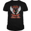 Miami Hurricanes Best Dad Ever 2019 T-Shirt