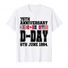 Normandy D-Day Anniversary Shirts 75th 1944 2019 Cool Gift Shirt