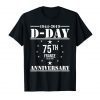 Normandy D-Day Anniversary Shirts 75th 1944 2019 Meme Gifts