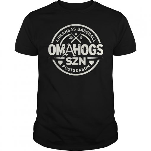 OmaHogs SZN Arkansas Baseball 2019 T-Shirt