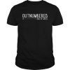 Outnumbered Dad of Girls Shirt