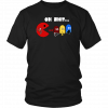 PACMAN - OH SHIT SHIRT JAMEIS WINSTON - FUNNY TAMPA BAY BUCCANEERS PACMAN EATING CAROLINA PANTHERS - NEW ORLEANS SAINTS - ATLANTA FALCONS GHOSTS