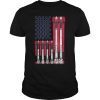 Patriotic Diesel Truck Mechanic American Flag Shirts
