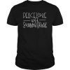 Peace Love And Summer Break Teacher Shirt Summer Vacation T-Shirt