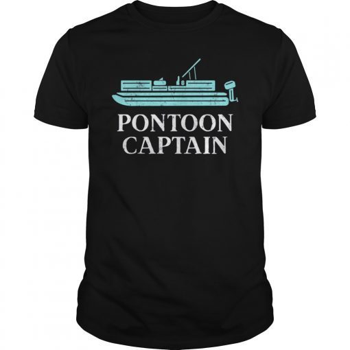 Pontoon Captain Shirt Pontoon Lake Shirt Pontoon Boat T-Shirt