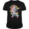 Pride LGBT Gay Be Lesbian Unicorn Dabbing Shirt