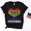 Pride Shirt 50th Anniversary Stonewall 1969 Was A Riot LGBTQ Shirt Rainbow Pride Parade LGBTQ Flag T-Shirt