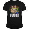 Purride Shirt LGBT Cat Gay Lesbian Pride LGBTQ Awareness Shirt