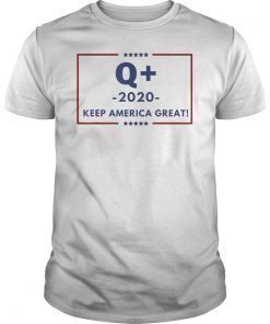 Q+ t-shirt Donald Trump 2020 Presidential