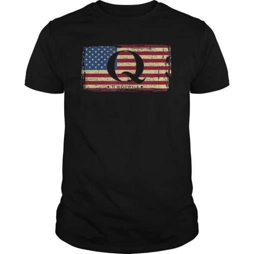 QAnon WWG1WGA Q Anon T-Shirt Great Awakening MAGA USA Shirt