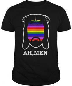 Rainbow Jesus Christ LGBT Lesbian Gay Pride Parade Catholic T-Shirt