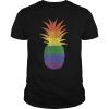 Rainbow Pride Pineapple LGBT Shirt Lesbian Gay Bi Homosexual Tee Shirt