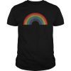Rainbow Shirt Vintage Retro 80's Style Gay Pride Gift T-Shirt