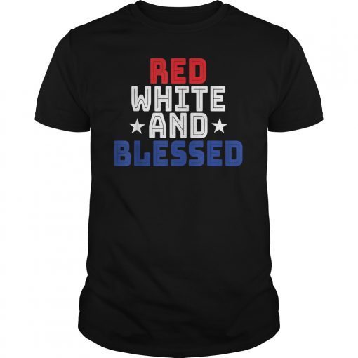 Red White And Blessed tshirts