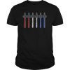 Red White Blue Air Force Flyover 4th of July Unisex T-Shirts