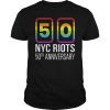 Riots 50th NYC Gay Pride LBGTQ Shirt