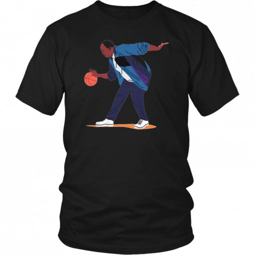 STANLEY BASKETBALL SECRET WEAPON FUNNY TSHIRT THE OFFICE STANLEY PLAYING BASKETBALL