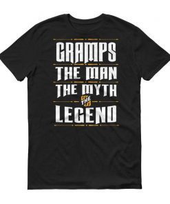 Shirt for Gramps Custom Gramps Personalized Gramps Shirt Father's Day Gramps Shirt Gramps TShirt Man Myth Legend Christmas Gramps