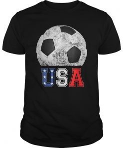 Soccer USA 2019 France Women's World Football Tournament Tee