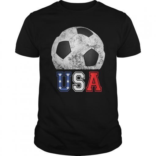 Soccer USA 2019 France Women's World Football Tournament Tee