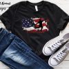 Soccer USA Flag T-Shirt, American Flag Soccer Shirt, Soccer Team Shirt, Gift for Soccer Player