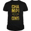 St Louis Gloria Blues Champions 2019 T-Shirt